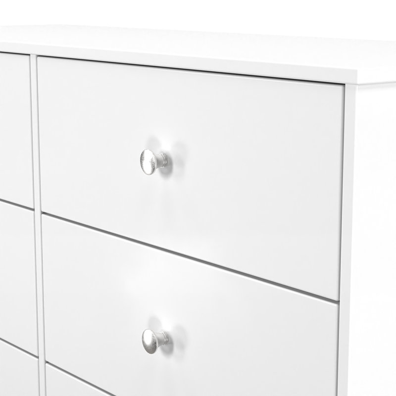 Bhargavi 115cm W 6 - Drawer Chest of Drawers