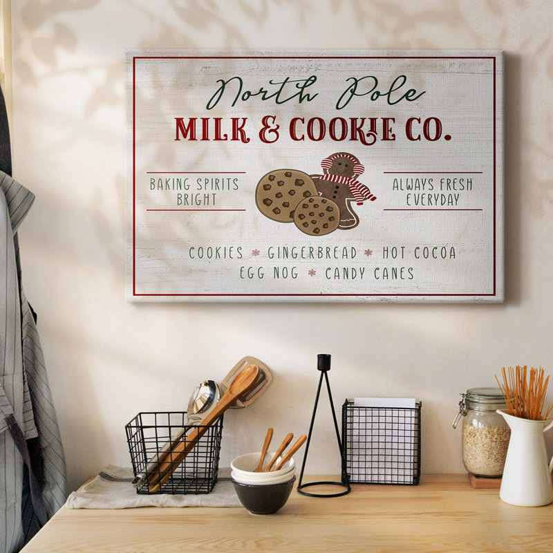 Milk and Cookie Co-Gallery Wrapped Canvas