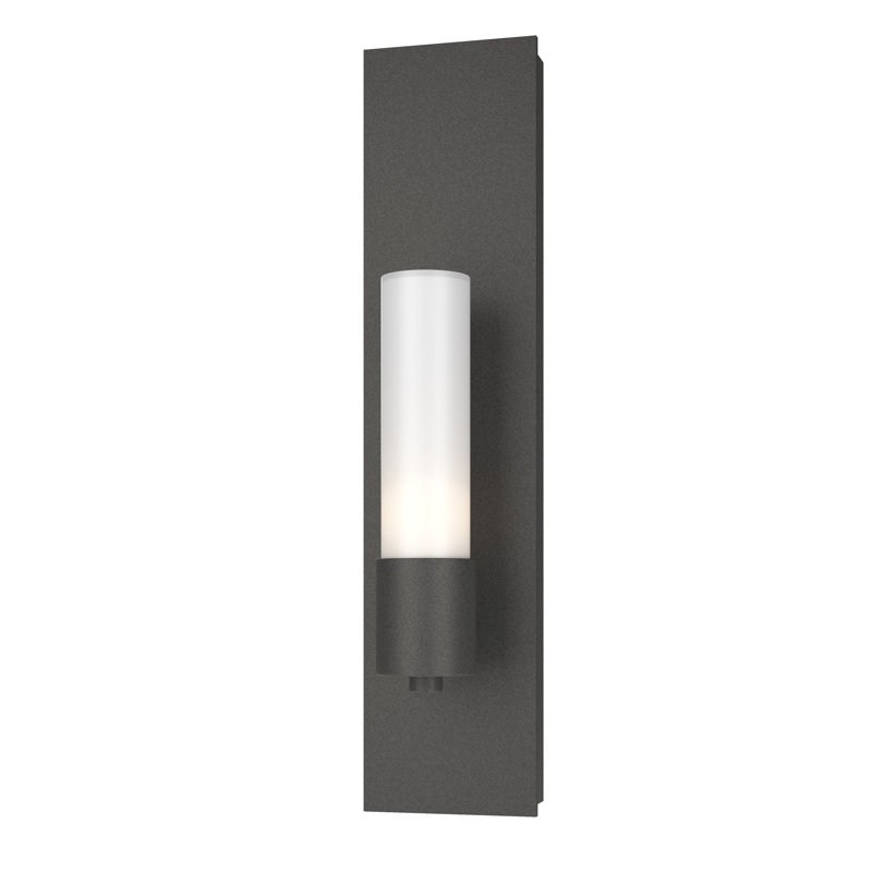 Pillar 1 - Light Armed Sconce, Natural Iron, Opal