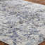 Raymon Silk Abstract Area Rug in Blue-1006828290