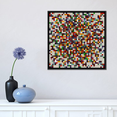Albree " Modern Art- Pixilated Tile Art Colourful Cluster " by 5by5collective