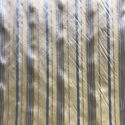 Mirage Fabric | Shiny Multi-Colored Stripe Silk Fabric | Drapery & Curtain Fabric-Tagged