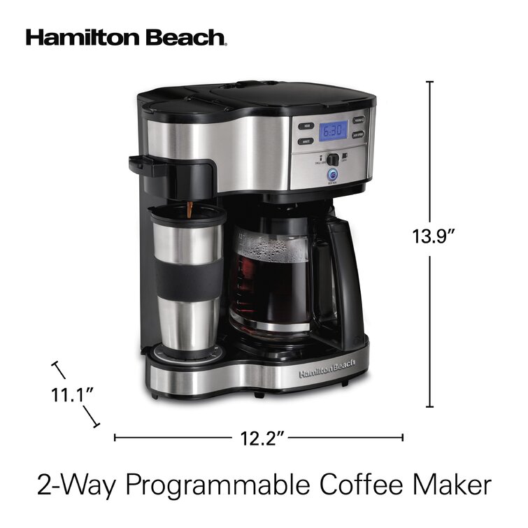 Hamilton Beach Hamilton Beach FlexBrew two way coffee maker 12-Cup