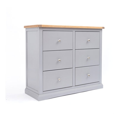 Millan 110cm W 6 - Drawer Chest of Drawers
