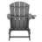 Dalson 5-Piece Plastic Adirondack Chair Set with Side Table and Ottomans-98222881