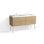 Avila 60" W Freestanding Double Bathroom Vanity with Dawson Leg