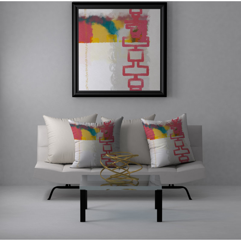  Housse et insert d'oreiller carré Thrilling Fair, 20 po X 20 po