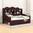 Daybed With Storage Drawers and Shelves-549619439