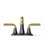 Tone Two-Handle Centerset Bathroom Sink Faucet with Clicker Drain, 1.0 GPM