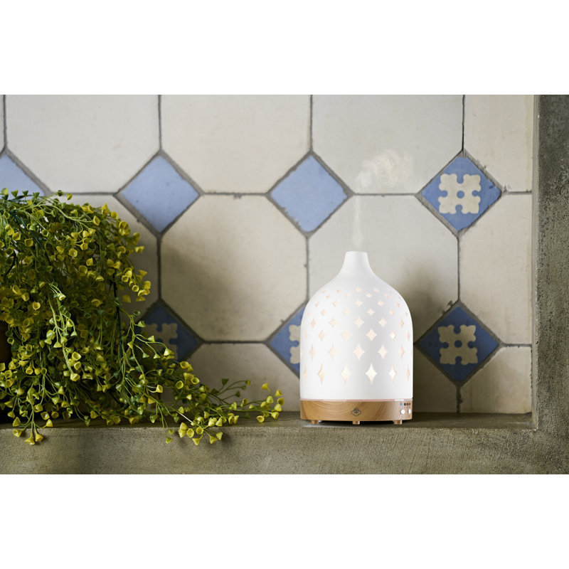 Supernova White Ceramic Ultrasonic Aromatherapy Diffuser