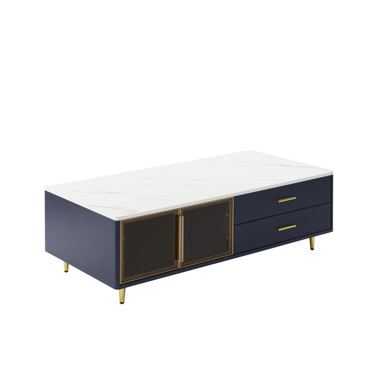 Table basse avec rangement