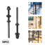 50 PCS Kit de garde-corps, T316 Quincaillerie de garde-corps en acier inoxydable pour trousse de garde-corps