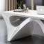 Bureau simple et moderne laqué-648178540