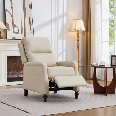 Fauteuil inclinable confortable en cuir PU
