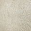 Papier peint gaufré perle crème et beige