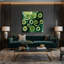 Art mural sur toile vert-1761265664