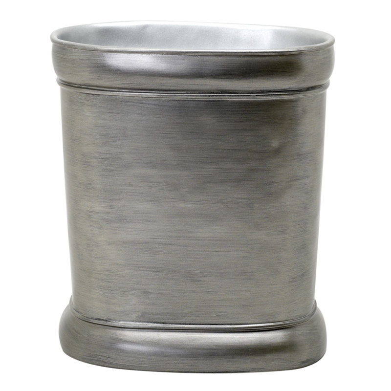 Marion Wastebasket, Sterling