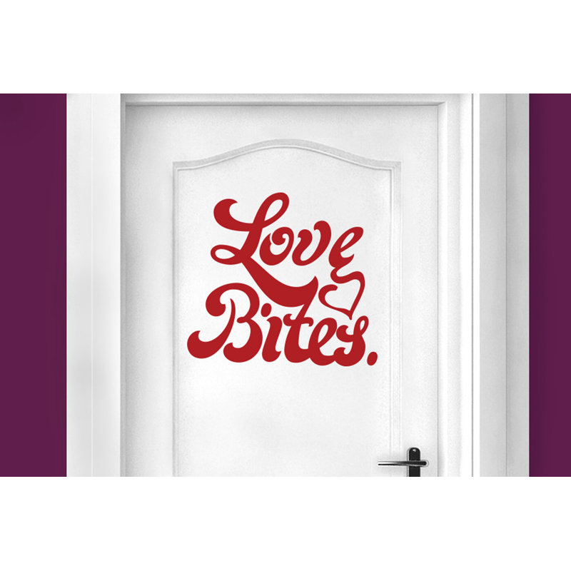 Wall Decal, Dark Red