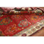Tapis rouge rétro Gabbeh 4 x 8