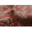 Tapis corail foncé noué à la main de conception unique 9 pi 6 po x 14 pi 3 po One Of Kind