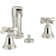 Pinstripe® Pure Vertical Spray Bidet Faucet with Cross Handles