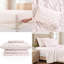 Literie 4 pièces Southshore Fine Linens, motif floral rose, taille Cal King, coloris Rose Whisper-135031059-135031061
