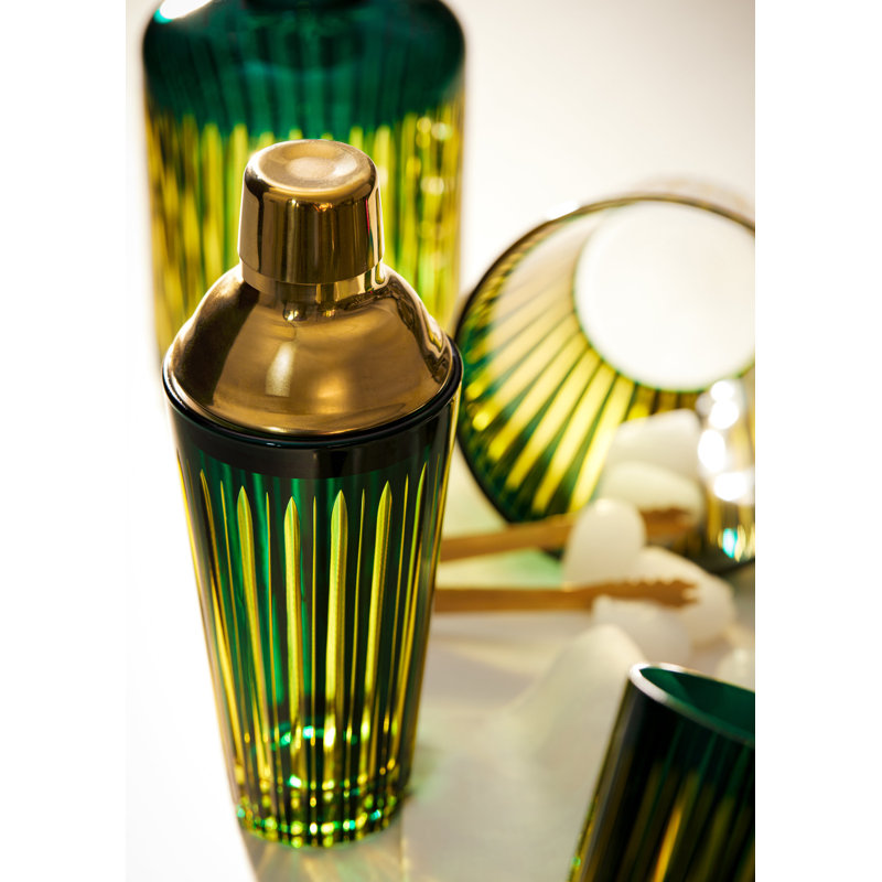 Prism Cocktail Set - Amber/Honey, Emerald; Peridot
