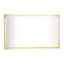 Miroir de salle de bain / meuble-lavabo mural en verre Hallenceck Dorantes-545202337