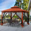 Patio en acier Les abris de jardin à toit souple-125938343-69907384