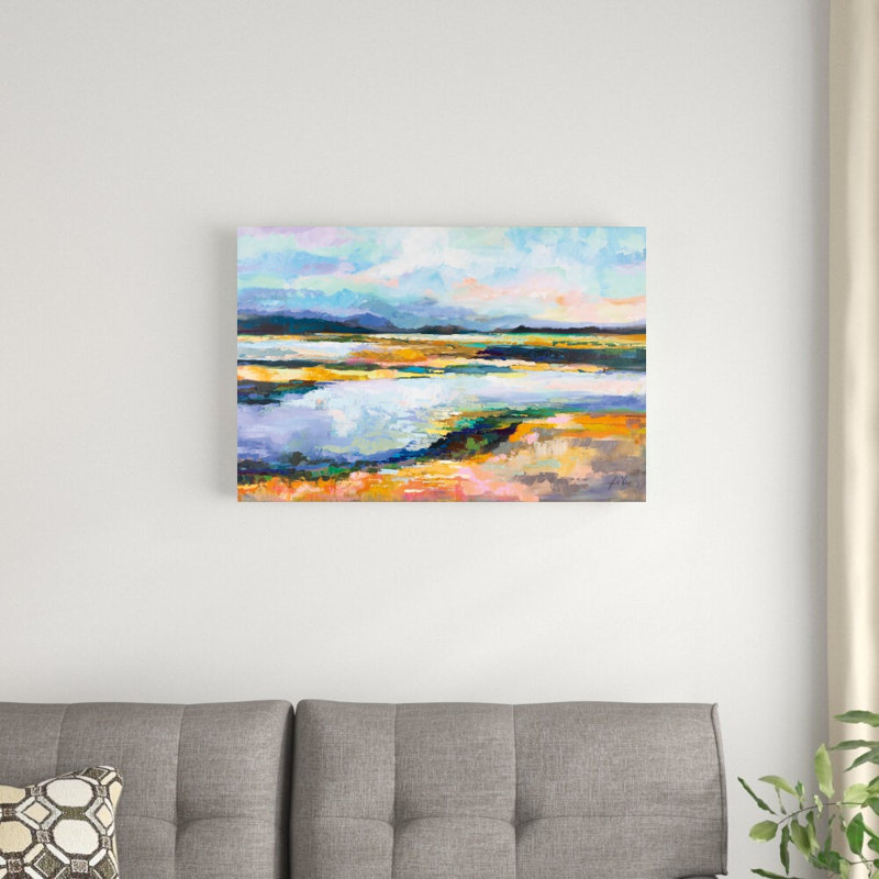 Pièce de l'esprit par Jeanette Vertentes - reproduction, H 20 po x l 30 po