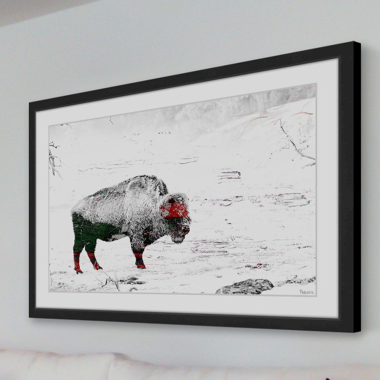 Parvez Taj - Single Picture Frame Print, 41cm H x 61cm W x 3.8cm D