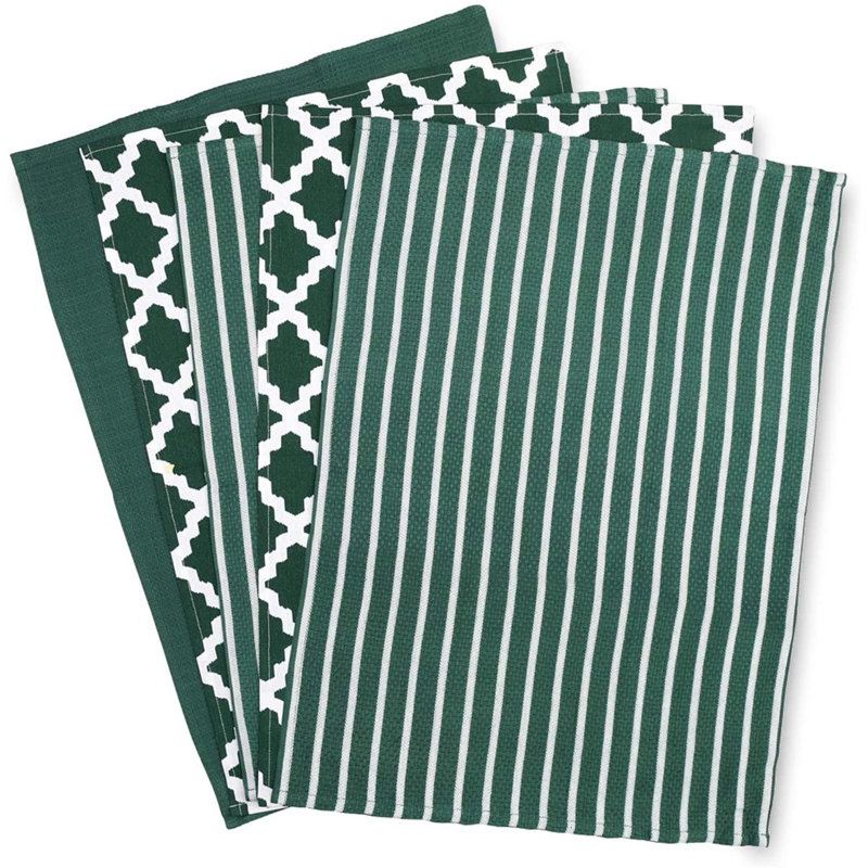 Tea Towel Kitchen Towel, Green