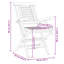 Chaise de terrasse pliante en teck Stephfan