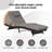 Outdoor Wicker Reclining Chair Set for Relaxation and Sunbathing-565317959
