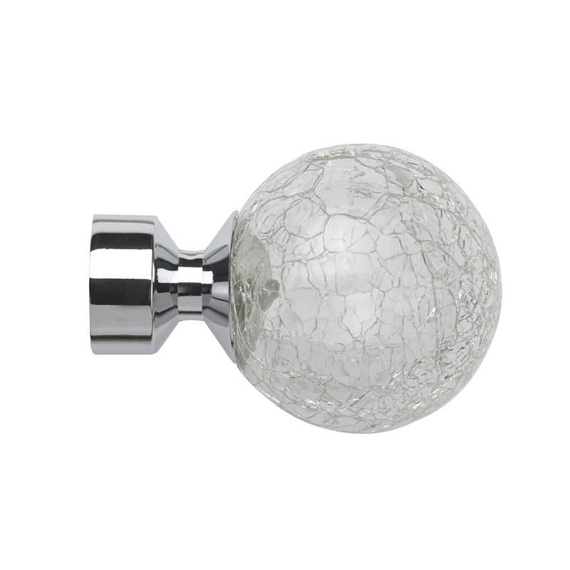 Neace 54.84cm Finial, Chrome