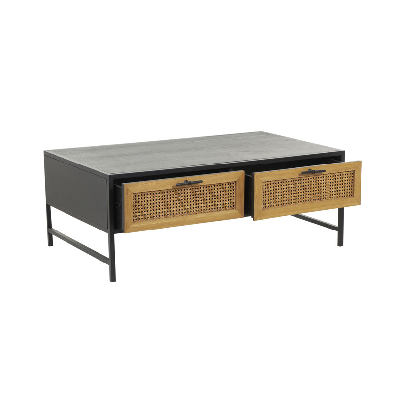 Table basse 2 tiroirs Almeeta