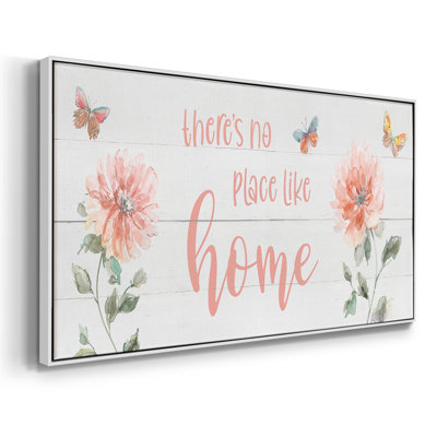 No Place Like Home- Framed Gallery Wrapped Canvas -Ready to Hang
