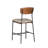 Bridgestone Upholstered Counter Stool with Metal Frame-1482371583