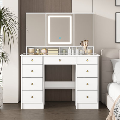 Dressing Table with Mirror