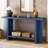 Vintage Consoletable With T-leg Design And 2-tier Structure-395527050