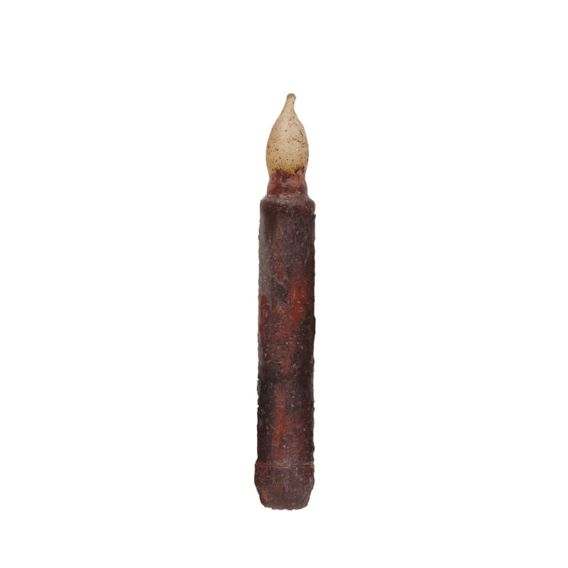 Bougie conique non parfumée, Bourgogne