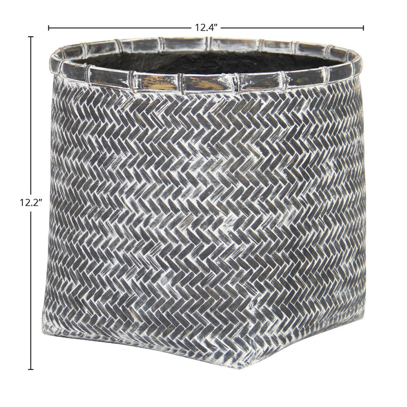 Alcy Pot Planter, Gray
