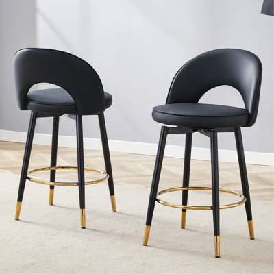 Chaise de bar rotative polyvalente avec un design élégant pour divers environnements