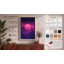 Neon Horizon Retro - Wrapped Canvas-1793608209-1793608211