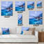 Horloge murale Morning on Sea-1979249726