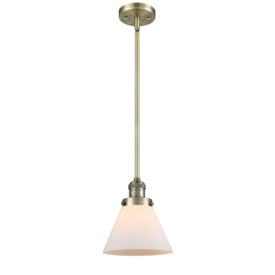 Luminaire suspendu conique à 1 lumière Mosley