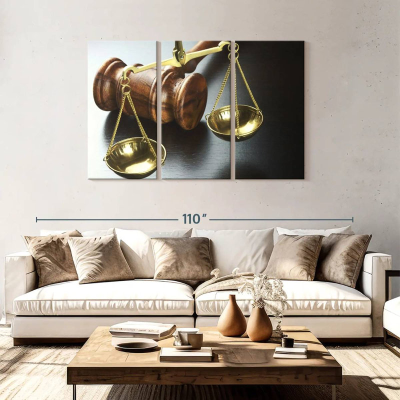 Equality Law, 48" H x 74" W