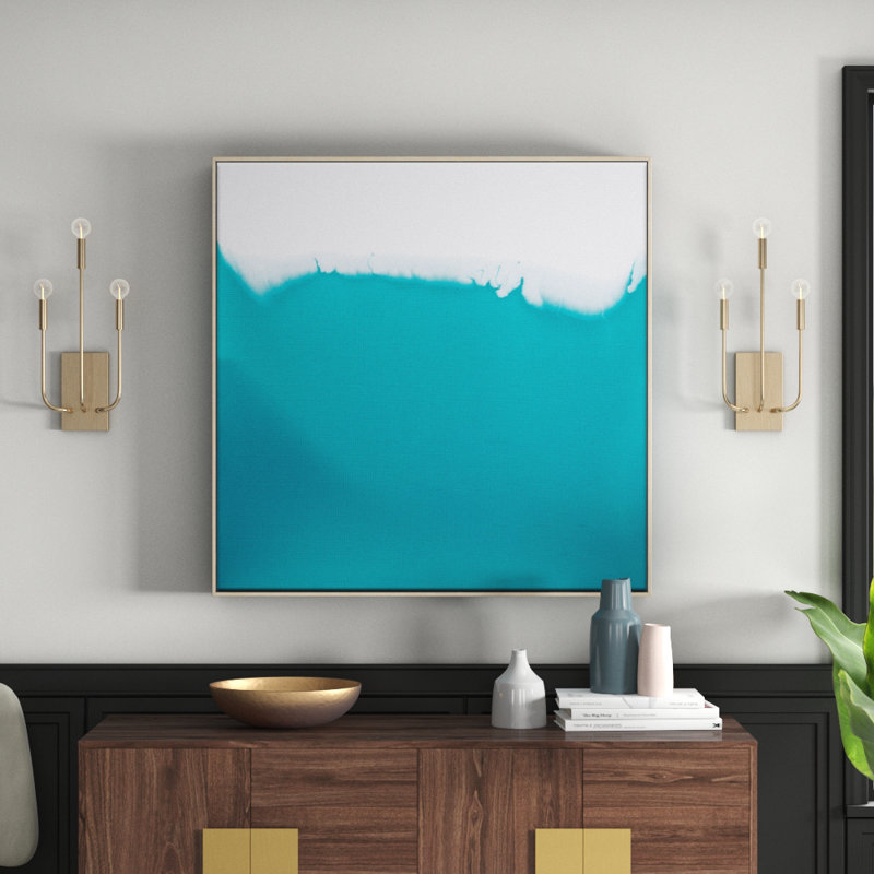 Flow 7 by Chalie MacRae - Painting on Canvas, 102cm H x 102cm W, Timber