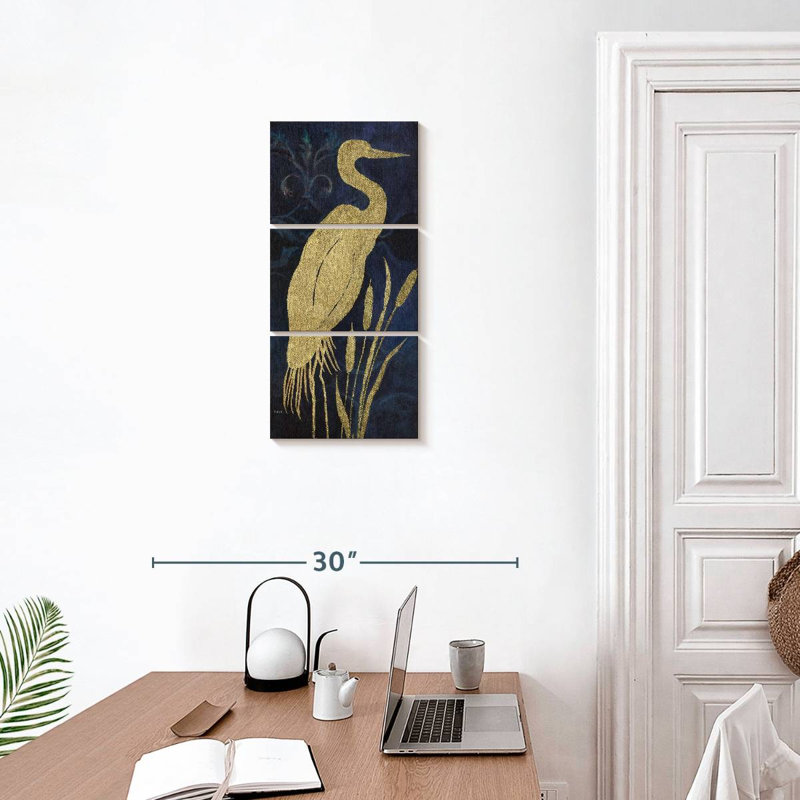 Aigrette sur I, H 27 po x l 12 po