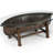 Bartulio 4 - Piece Glass Top Living Room Table Set